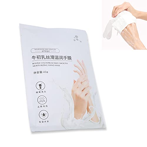 Hydratants pour les Mains, Masque pour les Mains Hydratant et Nourrissant Naturel et Biologique, Masque Régénérateur de Réparation de la Peau des Mains avec Collagène Infusé