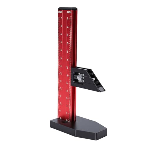 Règle de mesure de profondeur outil de marquage table de scie bois 0-7 pouces