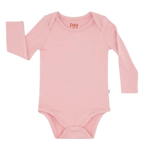 Image of Little Sleepies Long Sleeve Bodysuit for Baby Girls & Boys, Soft Viscose from Bamboo One Piece, Tagless Baby Clothes w/Snaps