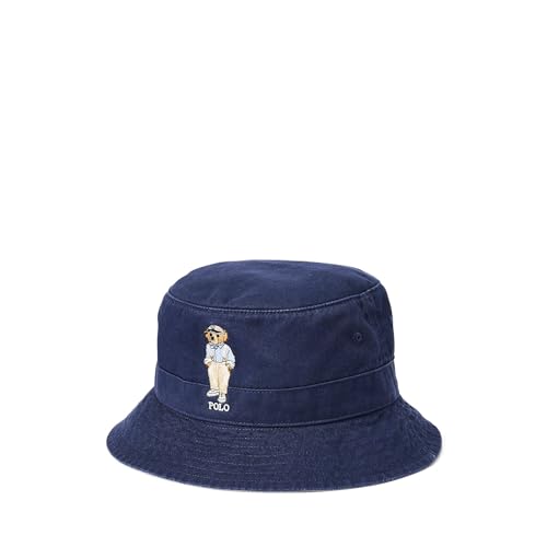 Bob en sergé Polo Ralph Lauren haut de gamme finitions soignées homme