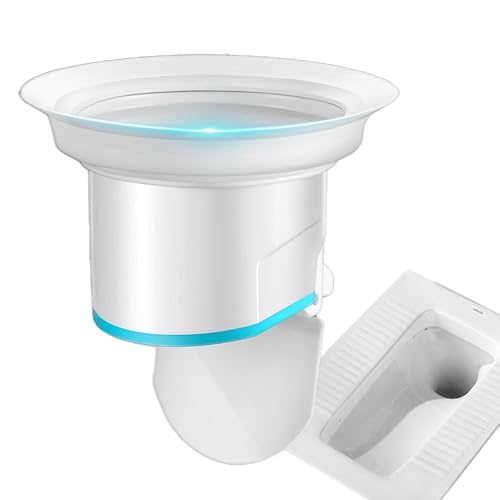 Tapón Anti Olor para Inodoro   Apertura Cierre Automático, Cubierta Desodorizante de Alcantarilla, ABS Caucho Duradero, Sello Universal   para Escuela Granja Apartamento Baño