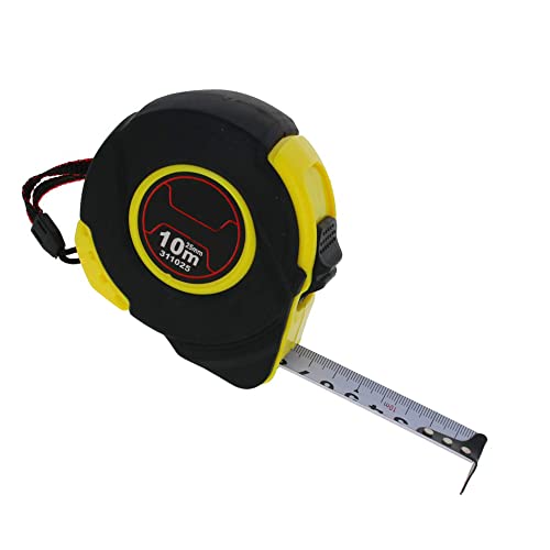 Cinta métrica de acero retráctil 10 m Utoolmart miniatura 3