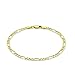 Produktbild amor Armband Unisex Figaro 19 cm 333 Gelbgold