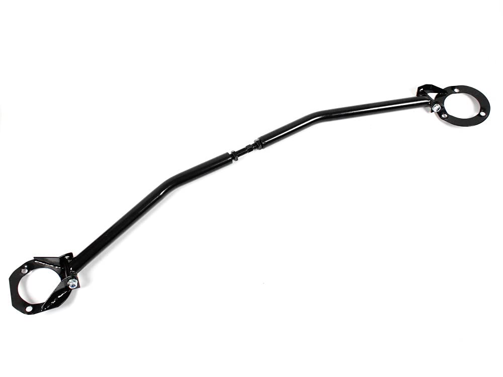 X-Parts Transportbügel Domstrebe schwarz für BMW E46 3er Limousine, Compact, Coupe, Cabriolet, Touring - Eintragungsfrei - Einstellbar - Legierter Stahl - Klemme - Transportrack