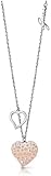 Rose, Silber Guess Collier Heatr Warming Acier UBN78067