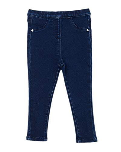 Aelstores Girls Jeggings Baby Denim Toddler Dark Blue Jeans Stretch Leggings 9-12 Months
