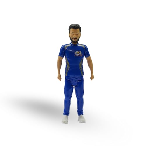 Image of Action Figure, IPL Edition, 7 Inch Rohit Sharma | 360 Rotatable Head, For Fans & Collectors, Cricket Player
