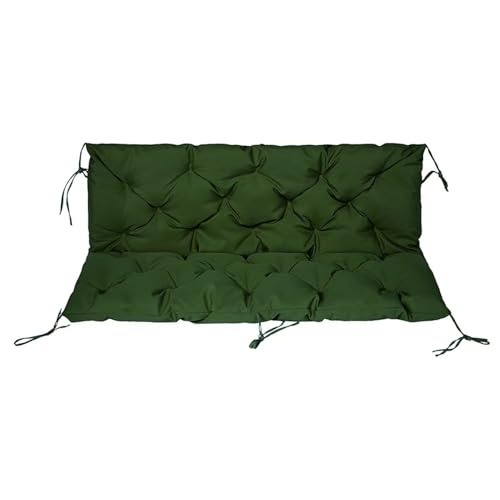 Coussin balancelle 2 3 places avec dossier pour banc en bois