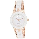 Anne-Klein-Womens-AK1610WTRG-Diamond-Dial-Rose-Gold-Tone-and-White-Ceramic-Bracelet-Watch