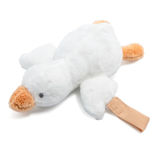Image of Carter's Duck Plush Rattle with Loop Teether for Infants and Babies