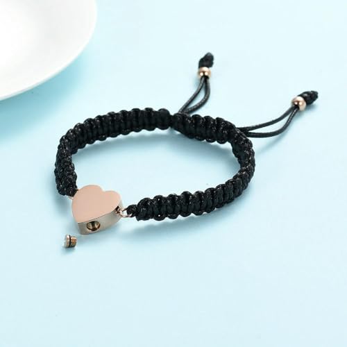 Bracelet funéraire ajustable solution discrète pour cendres de deuil - 5