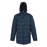 Regatta Lakiver - Chaqueta acolchada con cremallera completa para hombre, repelente al agua y aislamiento sin plumas, perfecta para exteriores, caminar, senderismo y camping