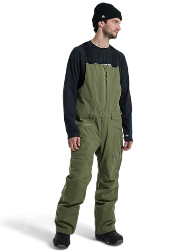 Burton Masculino Reserve 2L Bib Pants, Musgo Florestal, M