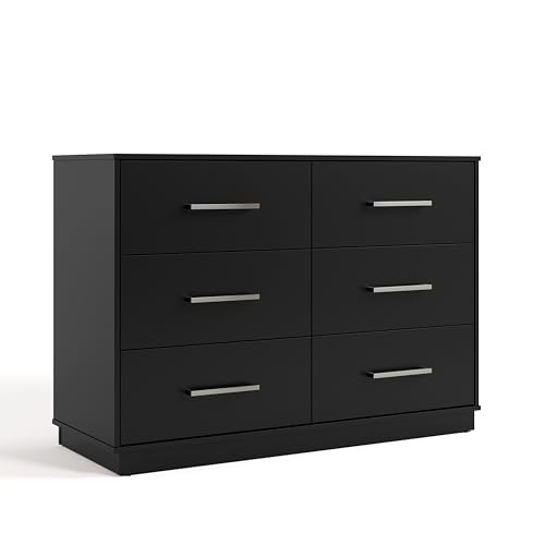 Image of Graco Essentials 6 Drawer Bedroom Dresser, Black