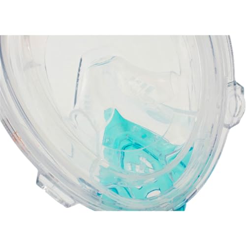 SEAC Libera, Máscara de Snorkel Facial Completa, Silicona hipoalergénica, Liberación Rápida, Certificada EN136:2000, 4 Tallas miniatura 3
