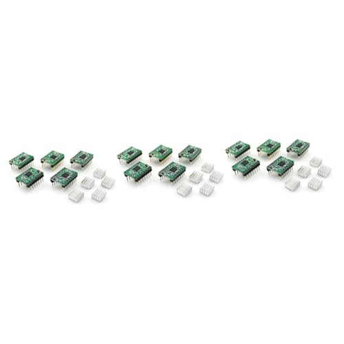 iplusmile 15pcs Stepper Motor Driver Module Compatible Stepper Motor Driver for Printer Use High Torque