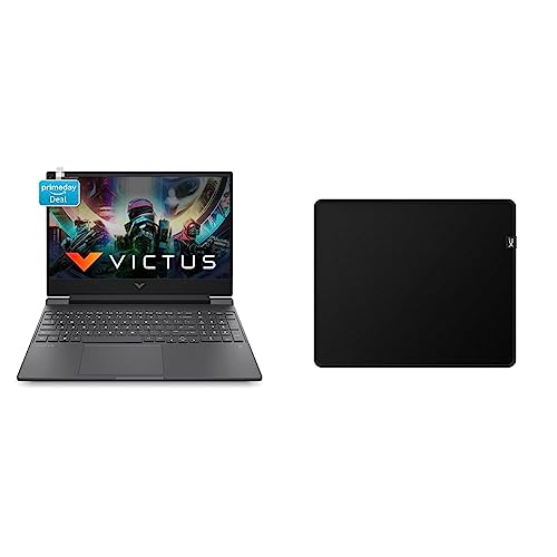 Image of HP Victus Gaming 12th Gen Intel Core i7 12650H 15.6 inch(39.6 cm) FHD Gaming Laptop & HyperX Pulsefire Mat M