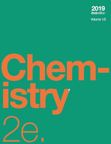 Chemistry 2e, Volume 1/2 (paperback, b&w)