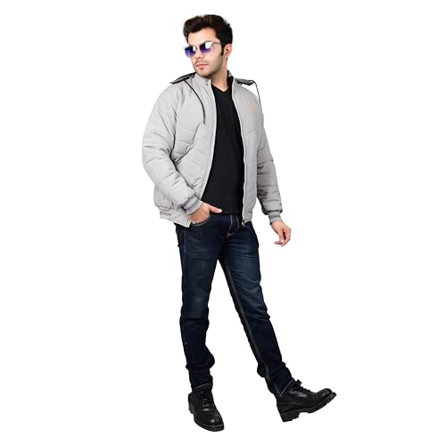 Image of Quark Export Quality Reversible Puffer Jacket in GLD Material best for Winterwear /Hiking /Biking /Camping /Mountaineering /Racing /Climbing /Tracking(Control Temperature up to 3 Degree Celsius.)(3C)
