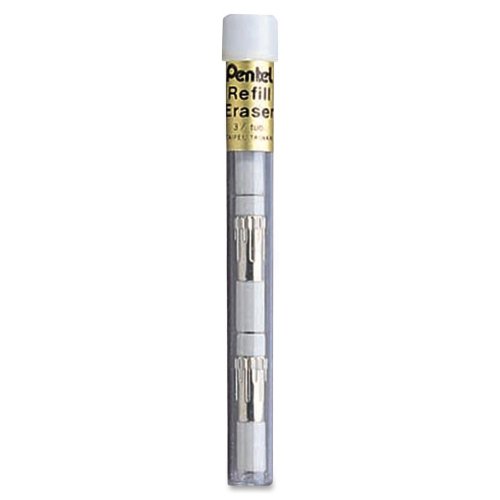 Gommes de rechange Pentel Z2-1 effaçage propre sans trace lot de 12