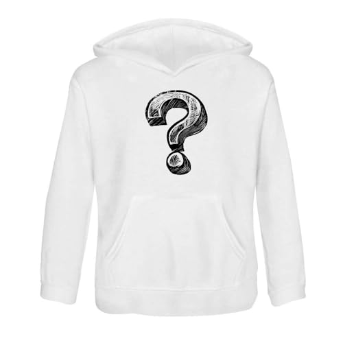 Azeeda 'Sketchy Question Mark ' Children's Hoodie/Hooded Sweater (KO046291)