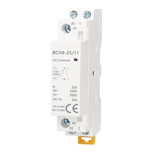 Contacteur domotique 2 pôles 25A pour automatisme résidentiel