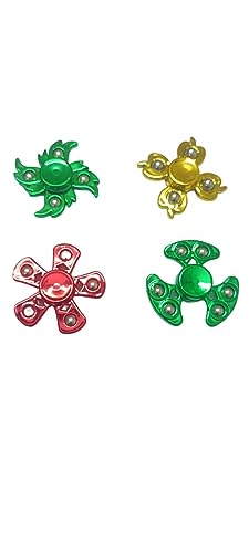 Image of Little Toys High Speed Spinner For Kids & Adults Toy Spinner For Boys And Kids Game Metal Titanic Spinner Multicolur And 12 Design(Pack Of Any1 Pcs)