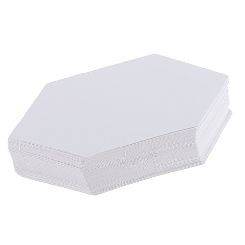 Magideal - 100 pezzi cartamodelli a forma di