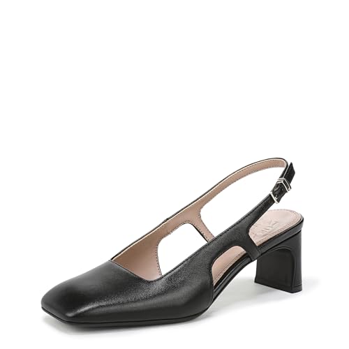 Naturalizer Women's Carmen Pump Black Leather 6 W