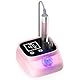 ANBEISTEE Professionell 45000 RPM Elektrische Nagelfräser, Tragbare Nagelfeile, Fräser Nägel, Nagelbohrer, Pediküre, Acrylnagel Gel Polieren Entfernen, Geeignet für Salons und Familien, Rosa