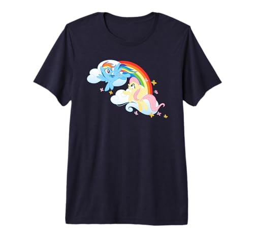 T-shirt My Little Pony Fluttershy pour femme et homme collection vêtement nuage