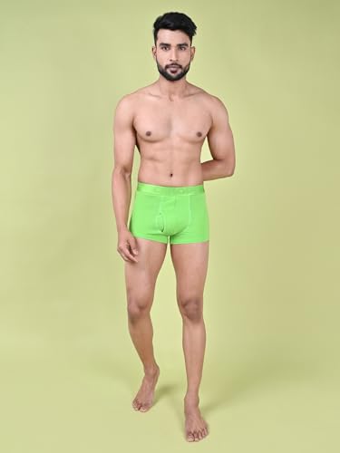 Image of Rupa Colors Pep Collection Trunk for Men, Cotton Blend, Anti Ride-Up, Snug Fit, Pack of 1