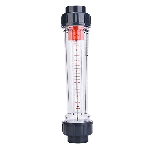Débitmètre de liquide, 0,6-6 m³/H Type de tube ABS haute précision Débitmètre d'eau Diamètre intérieur 50 mm/2 pouces