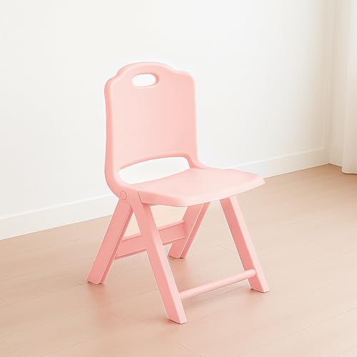 Image of HAPPY BEAR Foldable Kids | Foldable Study | Space-Saving, Portable, and Supports up to 30kg |Folding Stool | Kids Study (Pink)
