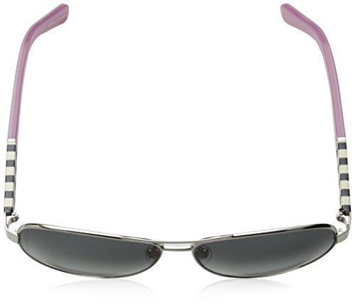 Kate Spade New York Women's Dalia Aviator Sunglasses, Silver & Gray Gradient, 58 mm4