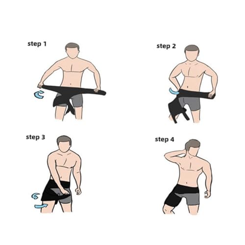 Cinturón de soporte de cadera ajustable para fitness miniatura 2