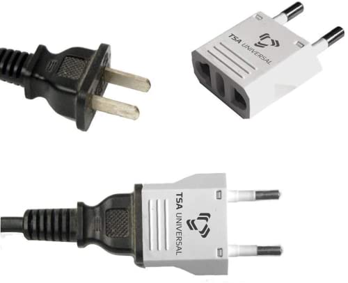 Tsa Universal US2ILW2 United States To Israel Travel Power Adapter To Connect North American Electrical Plugs To Israeli Outlets thumb #1