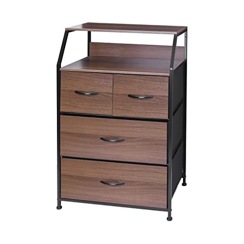 Meerveil Commode Chambre, avec 4 Tiroirs Cover