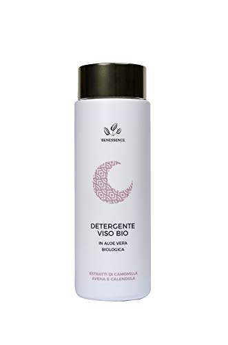Benessence - Nettoyant Visage Bio À l'Aloe Vera Bio - 250 ml