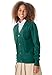 Classroom School Uniforms boys Uniform cardigan sweaters, Hunter Green, X-Small US