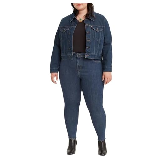 Levi's Womens 720 Hirise Super Skinny Jeans, Echo Stonewash, 24W / 32L