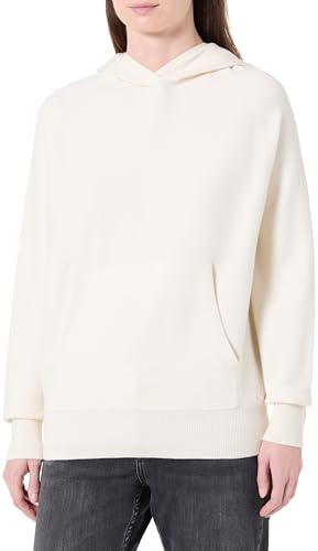 Replay Damen Hoodie mit Kapuze, Butter 002 (Beige), XS