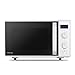 Toshiba MW2-AG23P(WH) 3-in-1 Forno a Microonde con Grill 1050W, e Cottura combinata, 23 L, Piatto Girevole con Memoria di Posizione, Timer, Luci LED Integrate, 900 W, Bianco immagine