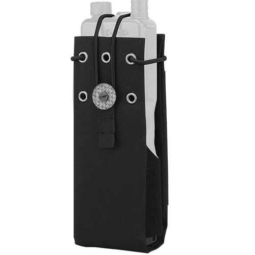 Talkie-walkie pochette militaire réglable et étui tactique Molle pour gilet de chasse