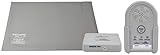 Secure Wireless Floor Mat Alarm Set for Elderly Fall & Wandering Prevention - Cordless Floor Mat + Sensor Pad Transmitter + Wireless Alarm Monitor - No Alarm Sound in Patient Room