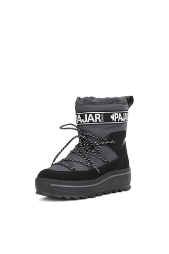 PAJAR Womens Galaxy Pull On Waterproof Snow Boot - Anthrcite - 8 UK Anthracite