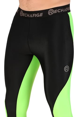 Image of ReDesign Apparels Recharge Men Polyester Sports Compression Pant /Legging /Full Tights