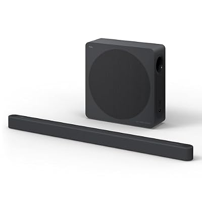 TCL Design Series Bang & Olufsen A65K | 3.1 Sound Bar with Wireless Subwoofer for Smart TV | Ultra Slim Dolby Atmos DTS:X AI Calibration | 460W Bluetooth Home Theater Audio System | 2026 Model