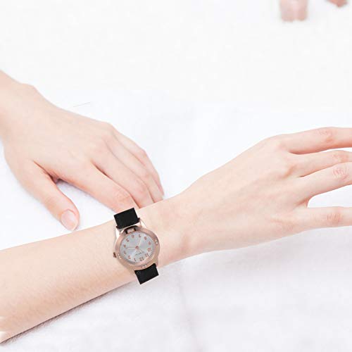 ULTECHNOVO Couro Moda Relógio de Pulso Das Mulheres Assistir À Prova D' Água de Metal Aniversário P