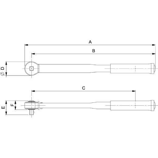 BAHCO Klucz dynamometryczny 7-135 NM